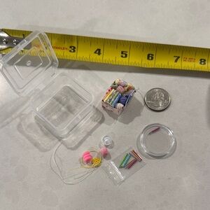 Miniature sewing/knitting/crochet kit